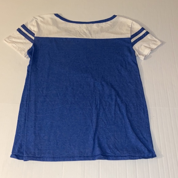 Disney Women’s Monster University Size Medium Blue And White Short Sleeve Tee - Picture 3 of 4